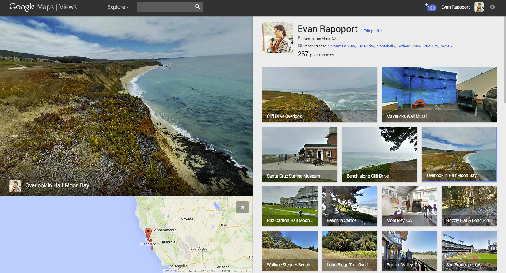 جوجل تطلق موقع لعرض ومشاركة الصور البانوراما على تطبيق الخرائط 2