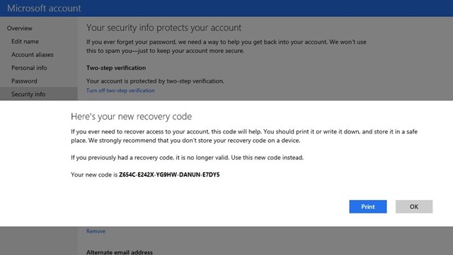  two-step verification