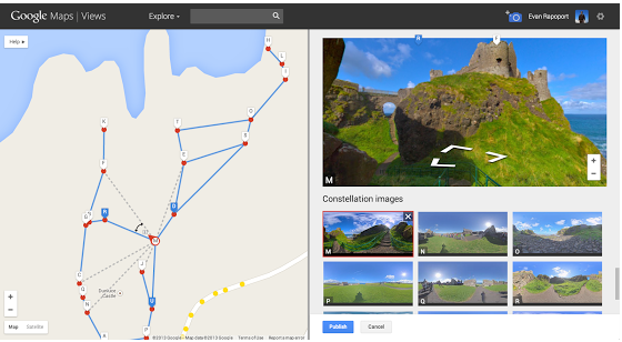 جوجل تتيح لك انشاء مشاهد مخصصة عبر برنامج Street View 1