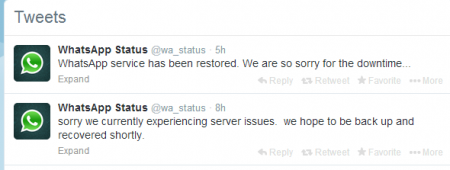WhatsApp Is Down