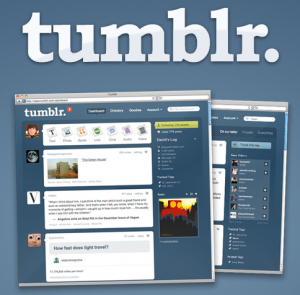 you can start posting on Tumblr from your smartphone voice call