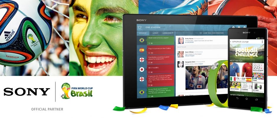 Sony Xperia Z2 named official smartphone of the 2014 World Cup