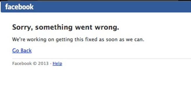 Facebook-down