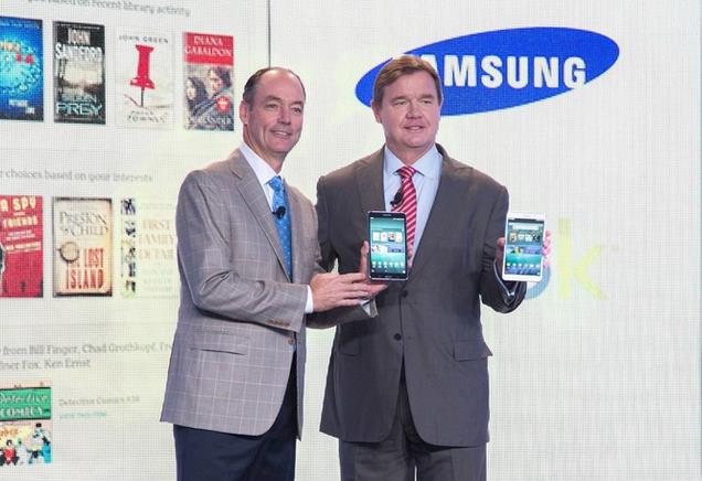 سامسونج تطلق تابلت جديد بالتعاون مع مكتبات Barnes & Noble الامريكية