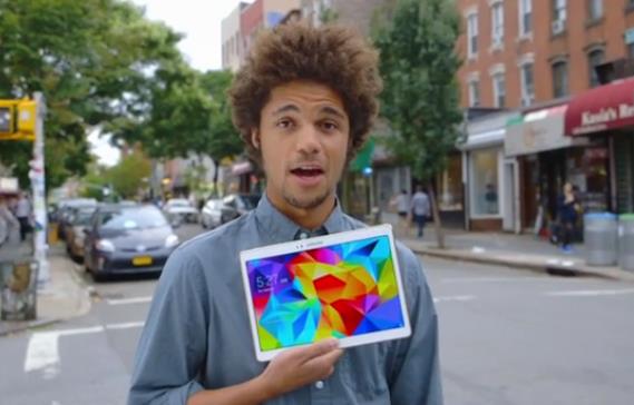 سامسونج تهاجم أبل في اعلان جديد بعقر دارها Galaxy Tab S vs iPad 2