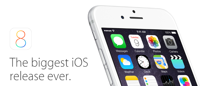 اليوم يمكنك الحصول على iOS 8 للاجهزة التالية 3