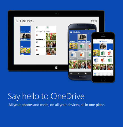 مايكروسوفت تضاعف المساحة المجانية في تطبيقها السحابي OneDrive 2