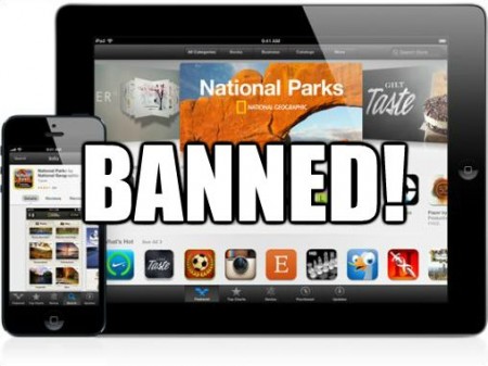 Apple iPhone banned