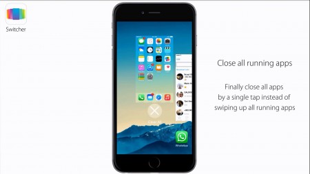 فيديو تخيلي لنظام أبل iOS 9 11 اغلاق كل التطبيقات المفتوحة بضغطة واحدة