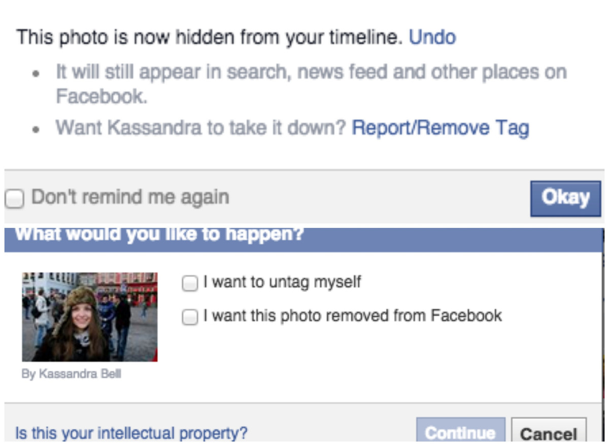 Facebook-untag