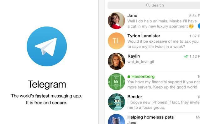 62 مليون مستخدم لتطبيق Telegram 2