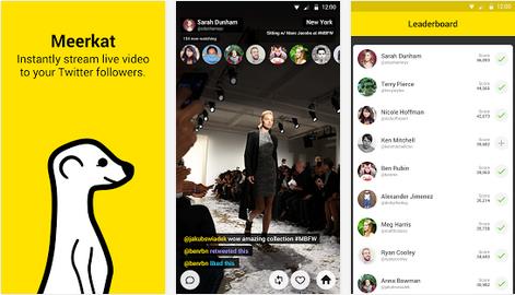 تطبيق البث المباشر Meerkat متاح الأن على متجر جوجل بلاي 1