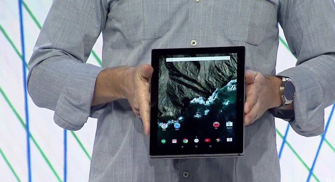 جوجل تكشف عن Pixel C : لاب توب وتابلت باصدار الاندرويد مارشميلو 4