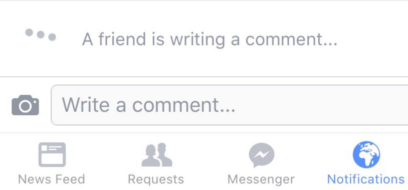 فيس بوك يختبر اخطارك عندما يهم صديق بكتابة تعليق 6
