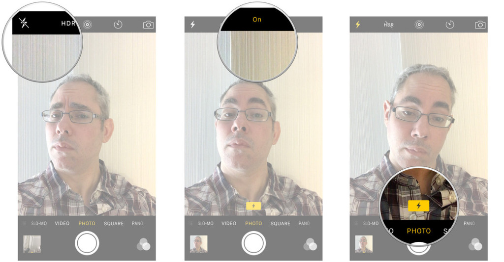 selfie-flash-screens
