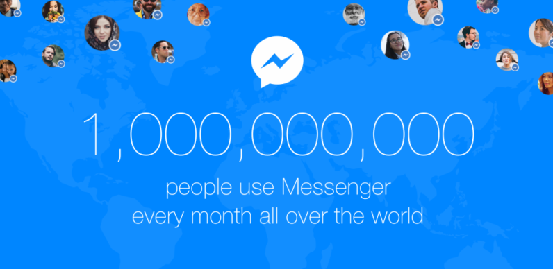 مليار مستخدم شهري لتطبيق فيس بوك ماسنجر 6