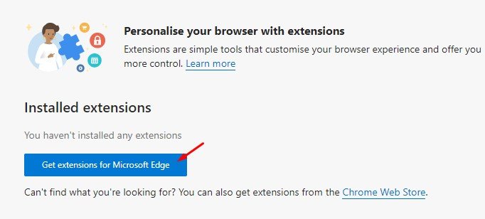 كيف تضيف (Extension) لمتصفح ايدج مايكروسوفت في 2021 14 كيف تضيف (Extension) لمتصفح ايدج مايكروسوفت في 2021 3