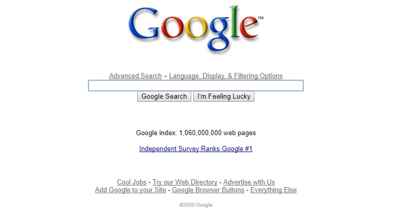 عيد ميلاد جوجل الـ 19 : شاهد كيف تطور محرك بحث الشركة خلال هذه الاعوام 20