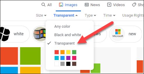 صور جوجل - كيف تحصل على صورة شفافة (بدون خلفية) 4