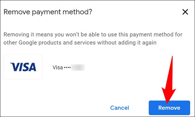 كيفية إزالة بطاقتك الائتمانية أو طريقة دفع أخرى من Google Play 15 كيفية إزالة بطاقتك الائتمانية أو طريقة دفع أخرى من Google Play 4
