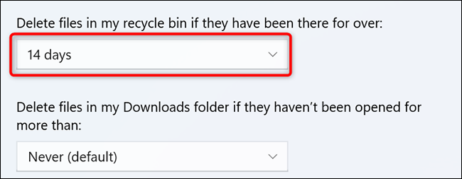 كيفية إفراغ سلة المحذوفات تلقائيًا في نظام التشغيل Windows 11 28 كيفية إفراغ سلة المحذوفات تلقائيًا في نظام التشغيل Windows 11 15
