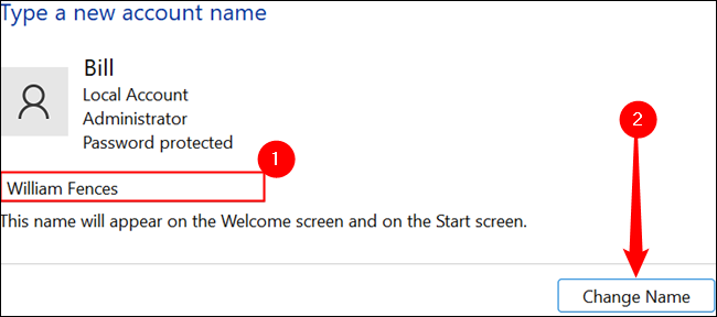 كيفية تغيير اسم المستخدم الخاص بك على نظام التشغيل ويندوز 10 أو 11 7