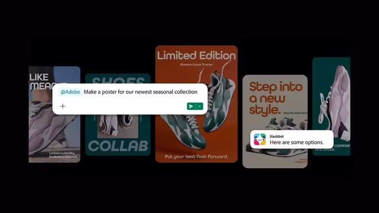 Adobe for Slack يضيف أكثر من 70 أداة احترافية إلى Slack 1 Adobe for Slack يضيف أكثر من 70 أداة احترافية إلى Slack