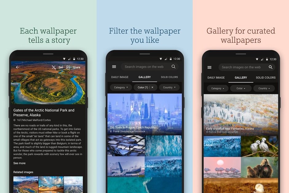 Bing Wallpapers تطبيق جديد للخلفيات من مايكروسوفت