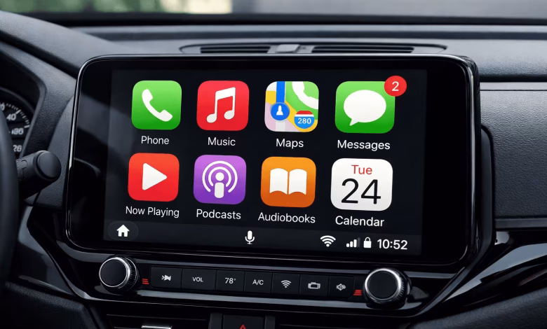 CarPlay يدعم الآن 5 تطبيقات ذكاء اصطناعي كبرى بينها ChatGPT وClaude