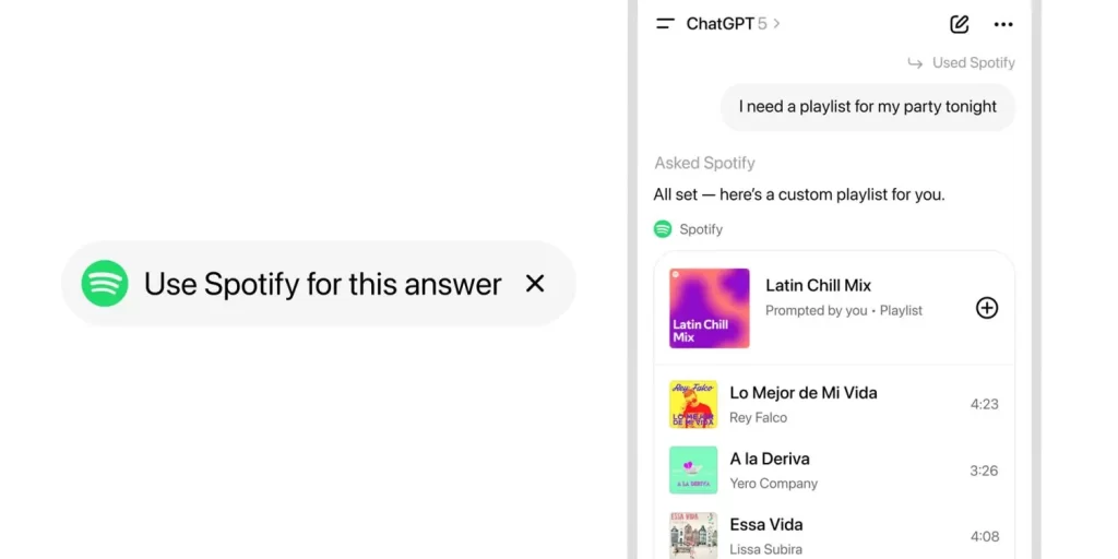 ChatGPT يمكنه الان التفاعل مباشرةً مع تطبيقات ومنصات متعددة
