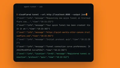 Cloudflare Quick Tunnels: انشر localhost على الإنترنت بأمر واحد 4 Cloudflare Quick Tunnels: انشر localhost على الإنترنت بأمر واحد