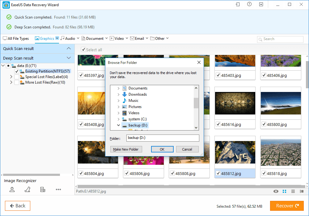 EaseUS Data Recovery : الطريقة الافضل لاسترجاع بياناتك المحذوفه 11 EaseUS Data Recovery : الطريقة الافضل لاسترجاع بياناتك المحذوفه