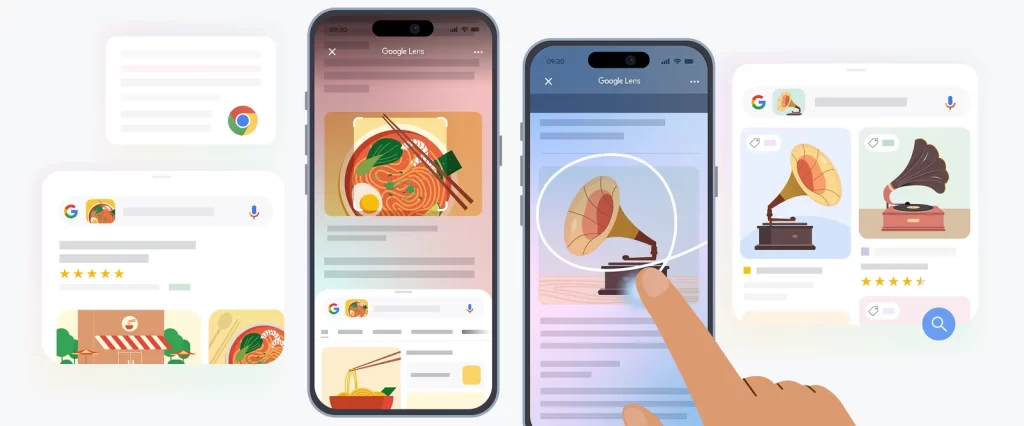 Google Lens تقدم شاشة بحث جديدة لنظام iOS 11 Google Lens تقدم شاشة بحث جديدة لنظام iOS