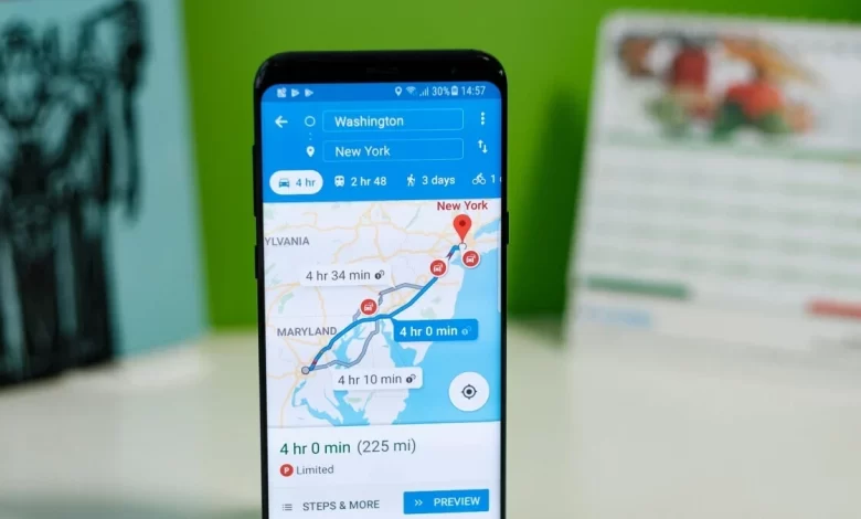 Google Maps تسهل وصولك الى اماكنك المفضلة