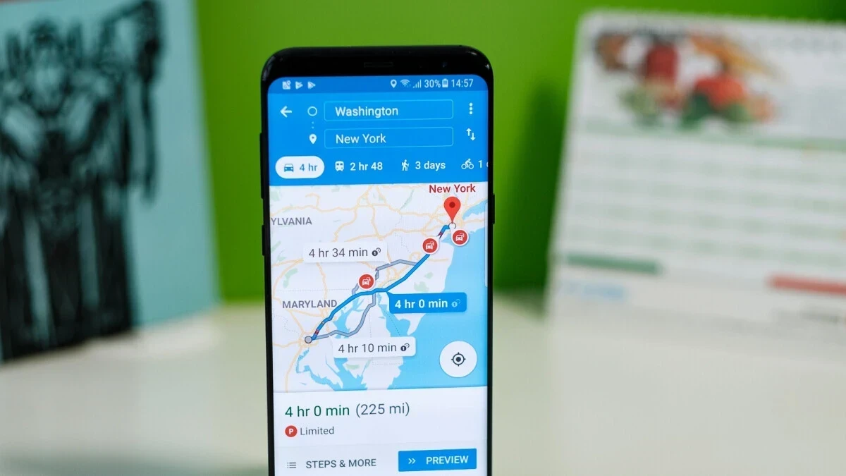 Google Maps تسهل وصولك الى اماكنك المفضلة