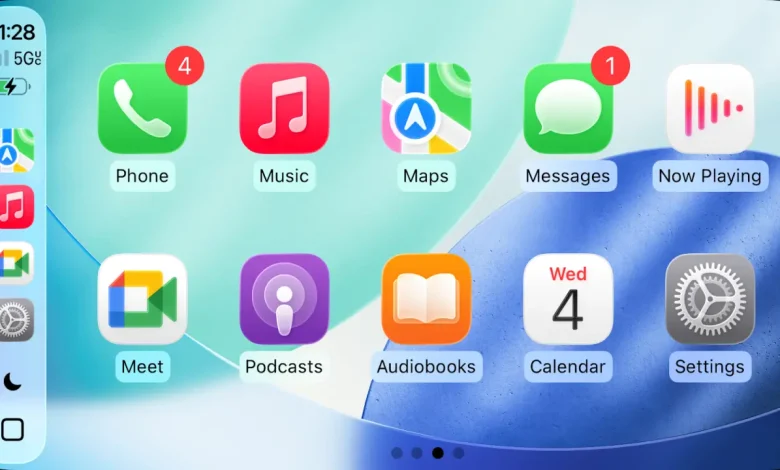 Google Meet يصل الي Apple CarPlay