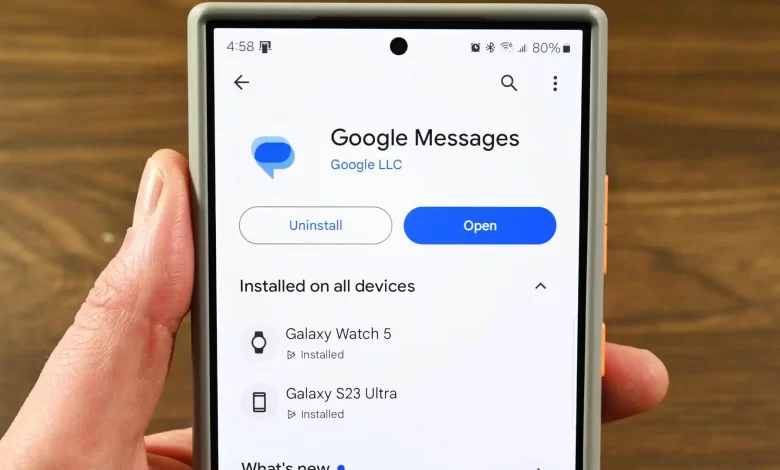 Google Messages يتيح اختيار صور جهات الاتصال