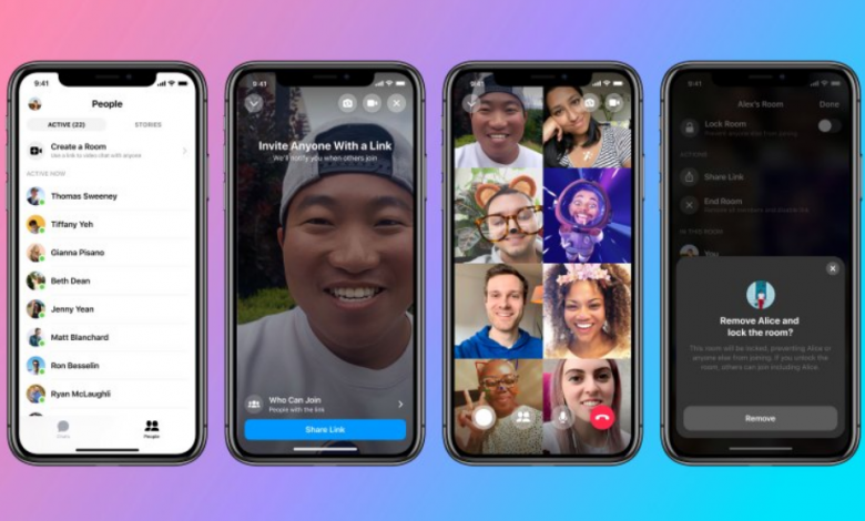 Messenger Rooms تنطلق على نطاق عالمي
