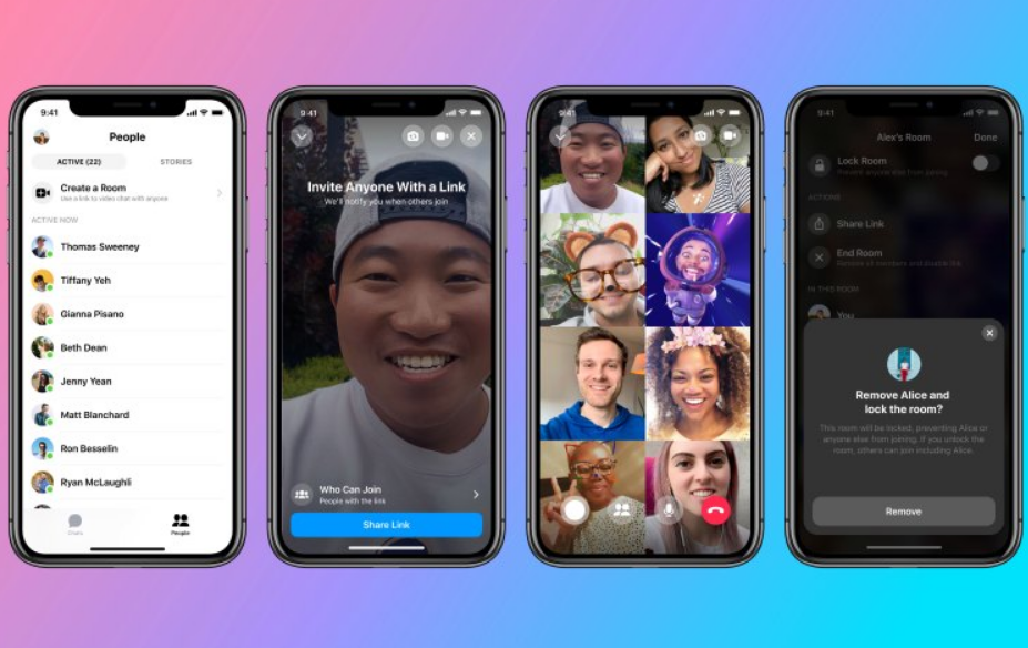 Messenger Rooms تنطلق على نطاق عالمي 1 Messenger Rooms تنطلق على نطاق عالمي