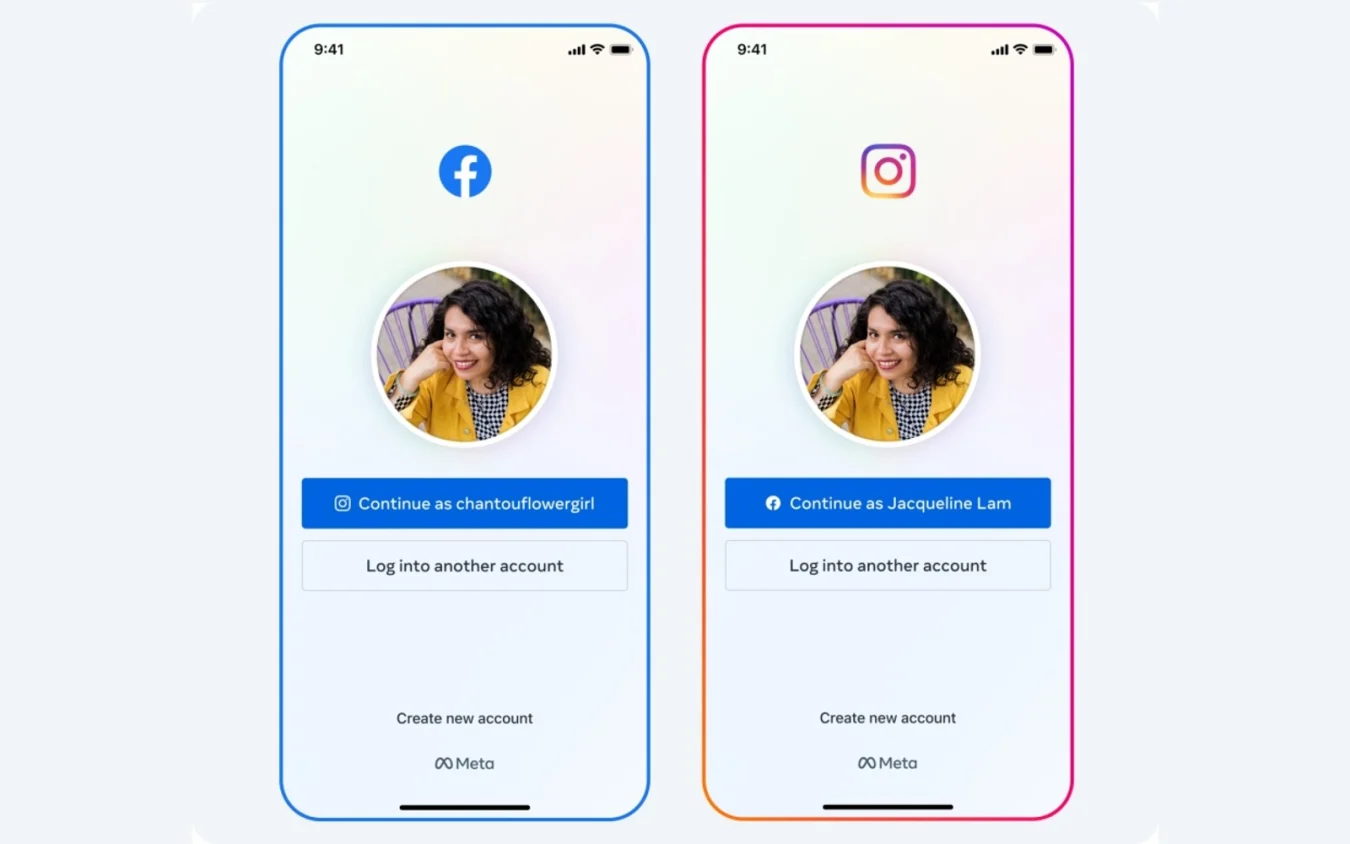 Meta تختبر التنقل بسهولة بين حسابات فيس بوك وانستغرام 11 Meta تختبر التنقل بسهولة بين حسابات فيس بوك وانستغرام