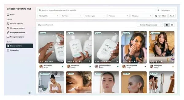 Meta Creator Marketing Hub ينطلق عالميًا بأدوات جديدة للشراكات