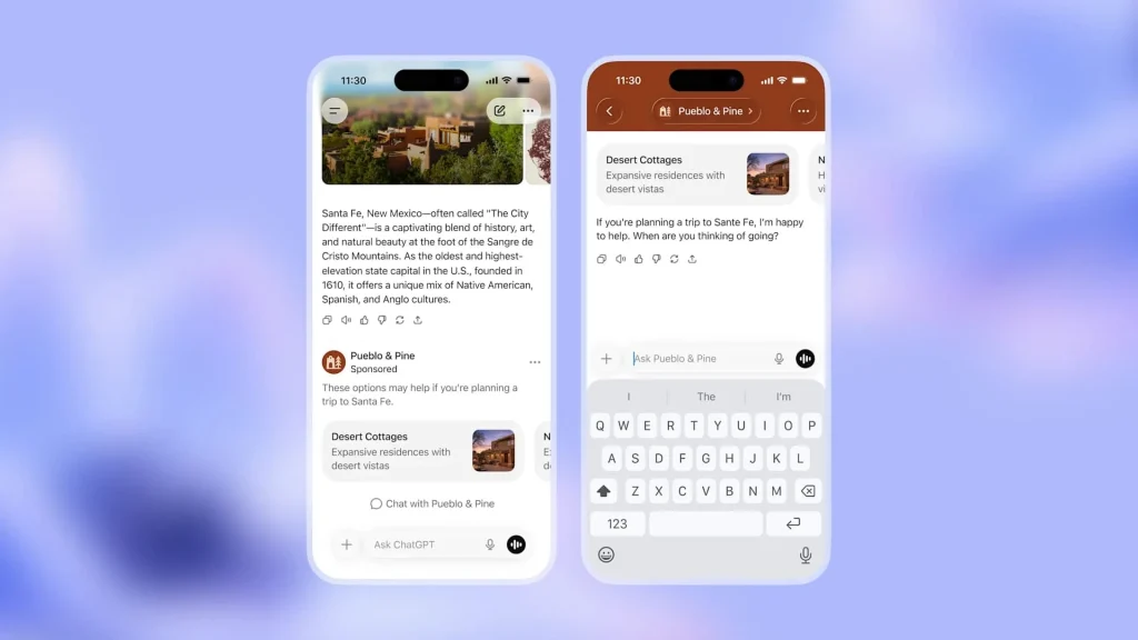 OpenAI تبدأ اختبار الإعلانات في ChatGPT