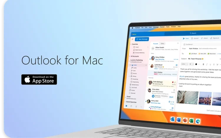 Outlook متاح الآن مجانًا في متجر تطبيقات آبل لأجهزة ماك