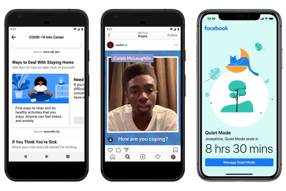 Quiet Mode ميزة جديدة من فيس بوك للراحة من التطبيق 13 Quiet Mode ميزة جديدة من فيس بوك للراحة من التطبيق