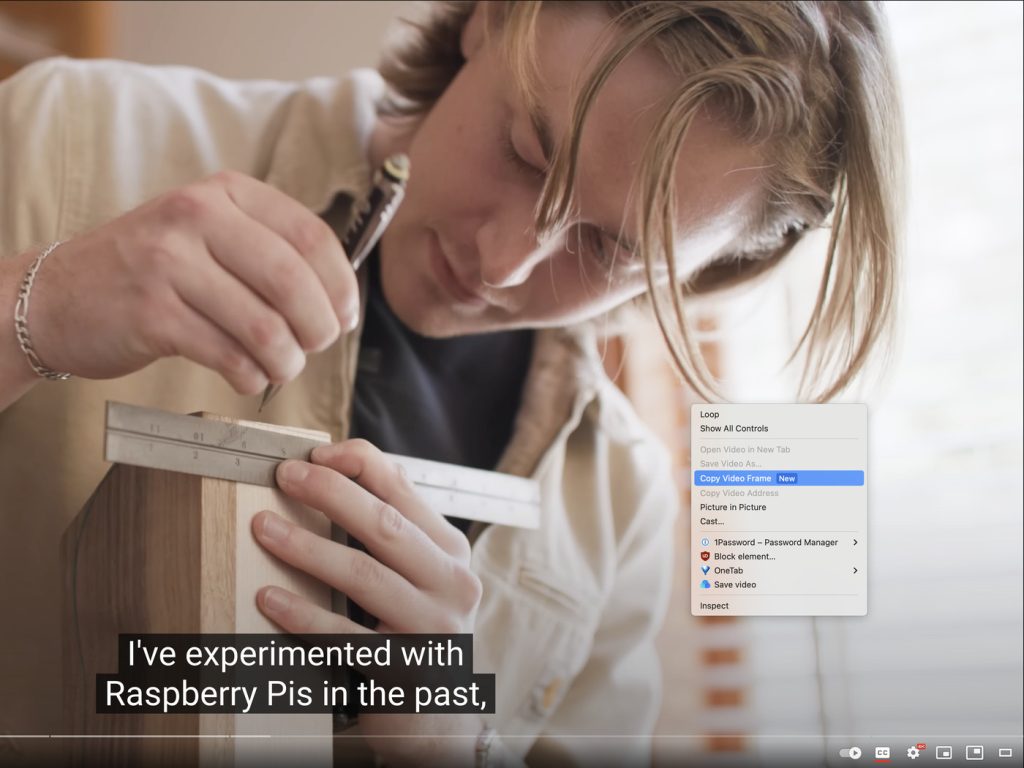 Save Video Frame في جوجل كروم - كيف تستخدمها 11 Save Video Frame في جوجل كروم