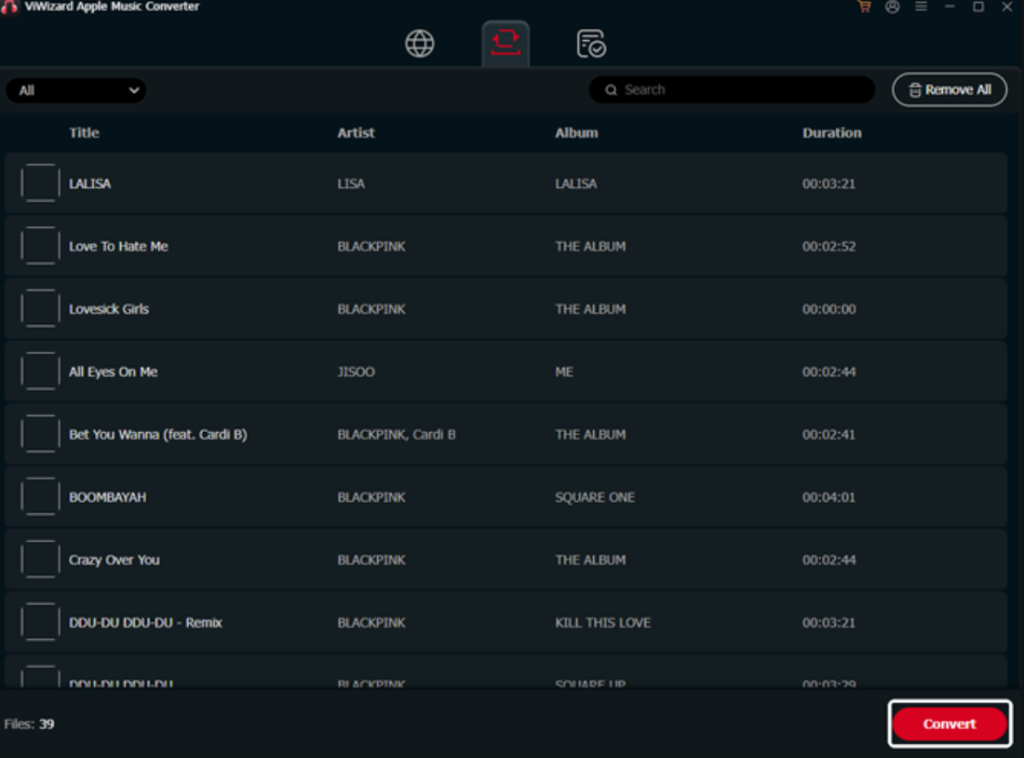 كيفية تحميل موسيقى Apple Music بصيغة MP3 باستخدام ViWizard في عام 2026 4