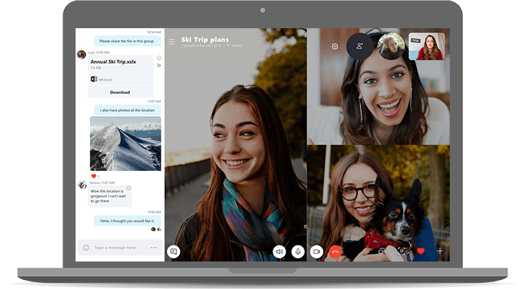 Skype كيف تنشيء رابط اجتماع وتشاركه مع الجميع
