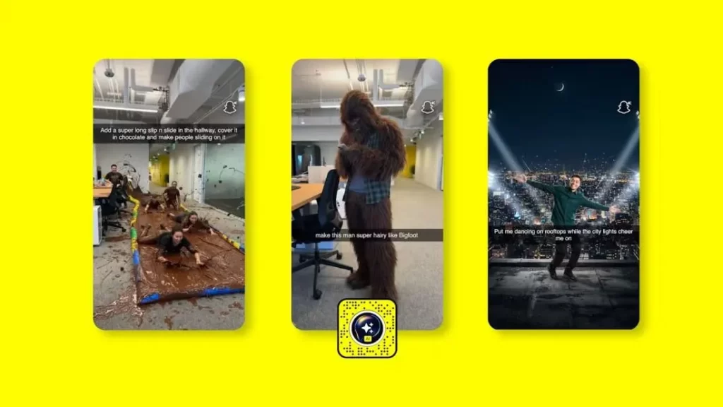 Snapchat تتيح عدسة Imagine للذكاء الاصطناعي لجميع المستخدمين 11 Snapchat تتيح عدسة Imagine للذكاء الاصطناعي لجميع المستخدمين