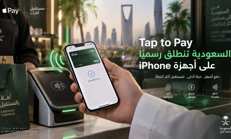 Tap to Pay السعودية تنطلق رسميًا على أجهزة iPhone