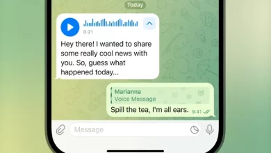 Telegram يتيح لجميع المستخدمين نسخ نصية للرسائل الصوتية